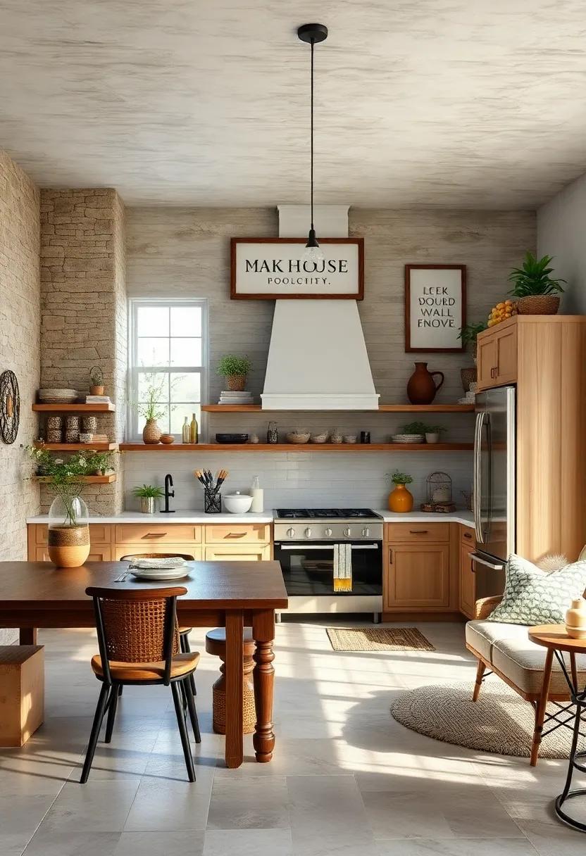 Complete the look with distressed wooden⁤ frames ⁢or signage bearing farmhouse-inspired quotes or farm motifs