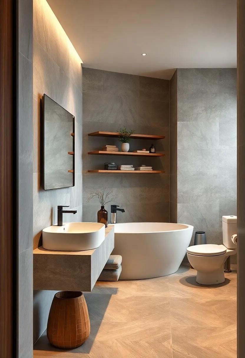 Wall-Mounted Storage: Opt for wall-mounted ​cabinets and shelves to keep the space clutter-free while maintaining a streamlined look