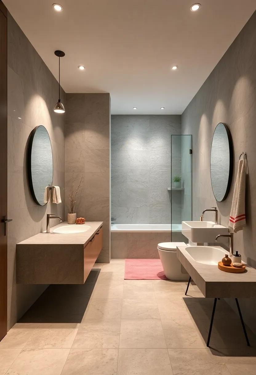 Natural stone Accents:‍ Incorporate natural stone tiles or countertops for an organic touch that​ blends effortlessly with⁤ modern decor