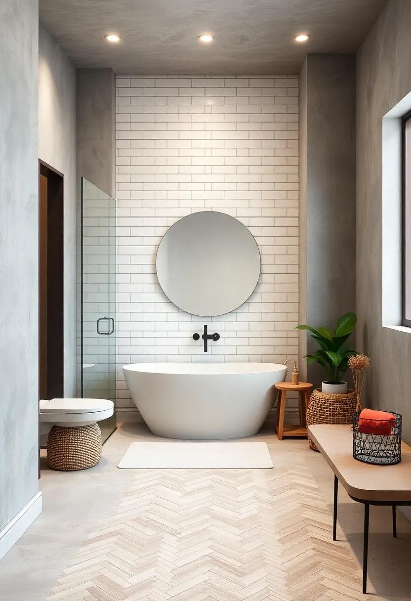 Subway Tile with a Twist: Use classic subway⁣ tiles⁤ arranged in ‌unconventional patterns ⁤like herringbone to ‍modernize a traditional element