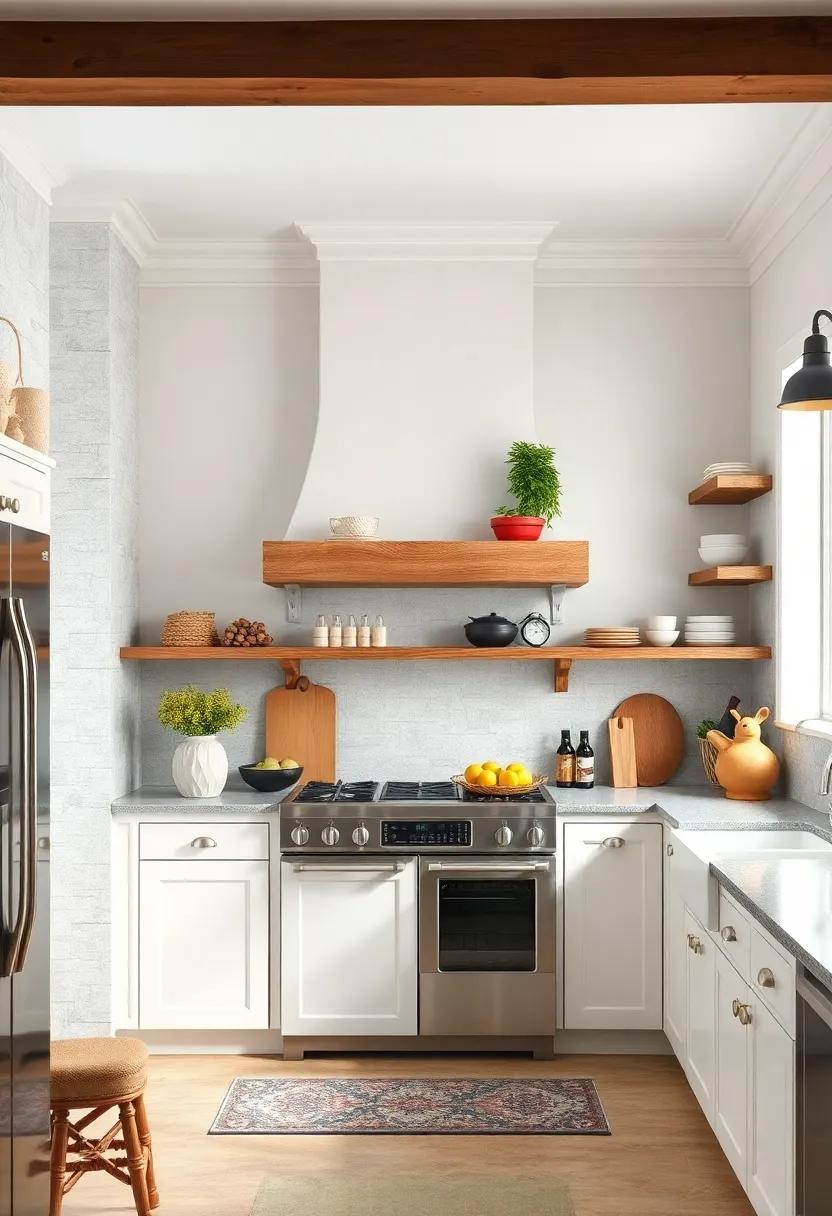 antique White with ‌Gray Undertones: Choose antique white ⁣with subtle gray undertones to soften your kitchen and elevate its rustic elegance