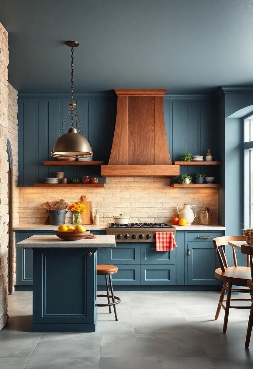 Slate Blue: Use ‍slate blue for a cool, tranquil backdrop that pairs well with rustic wood and metal finishes