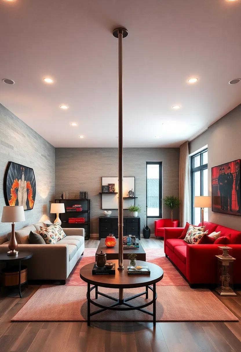 DIY​ Fire Pole from Ceiling​ to Floor for a Thrilling Entry