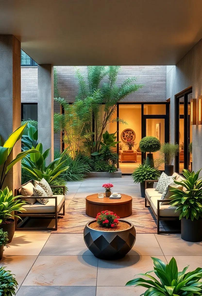 Vertical Green Wall – Maximize your ‌space by⁣ installing a living wall covered in ‌cascading plants‍ and flowers