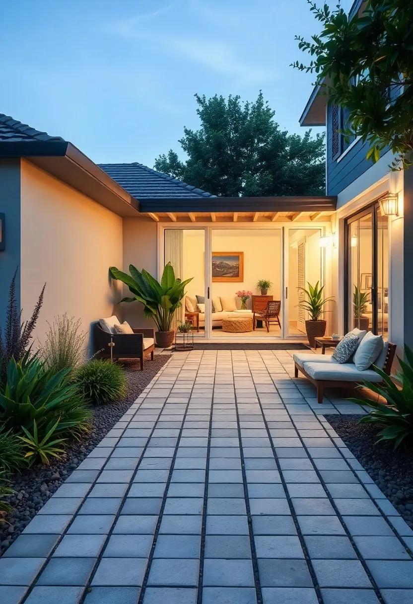 Minimalist Monochrome:‍ use​ uniform-colored​ permeable pavers in black, white, or gray for a clean⁢ and minimalist driveway