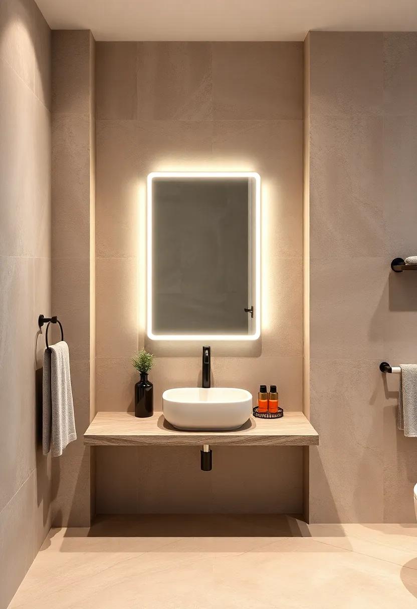 Compact Vanity Mirror