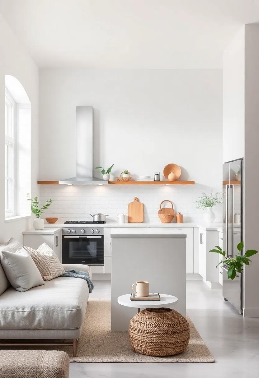 Crisp White and⁢ Soft Gray –⁢ A⁣ timeless⁤ duo that reflects light ⁤and creates an airy, open feel ⁣in ‌any small kitchen