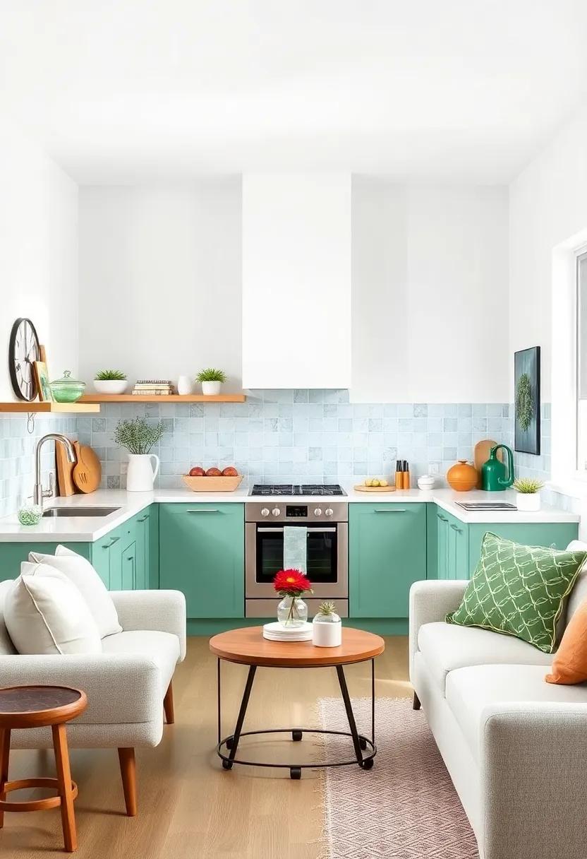 Seafoam Green and Bright White – This fresh​ pairing⁣ injects ‌vitality and promotes a sense of openness