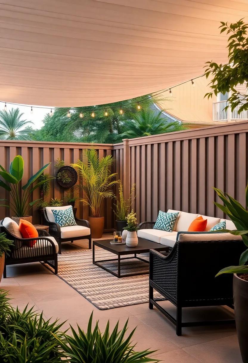 Privacy Slat Fence⁢ –‍ Offers both security and style ​with dense vinyl panels that block⁣ unwanted views while enhancing curb appeal