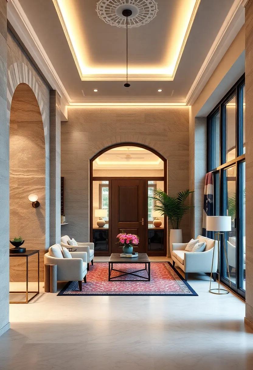 Ambient LED ‌Strip‌ Lighting ⁤Hidden in⁣ Crown Molding