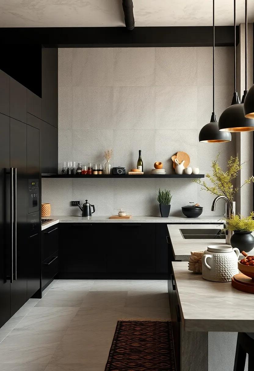 Minimalist black Metal Fixtures ⁢and Hardware for a Streamlined look