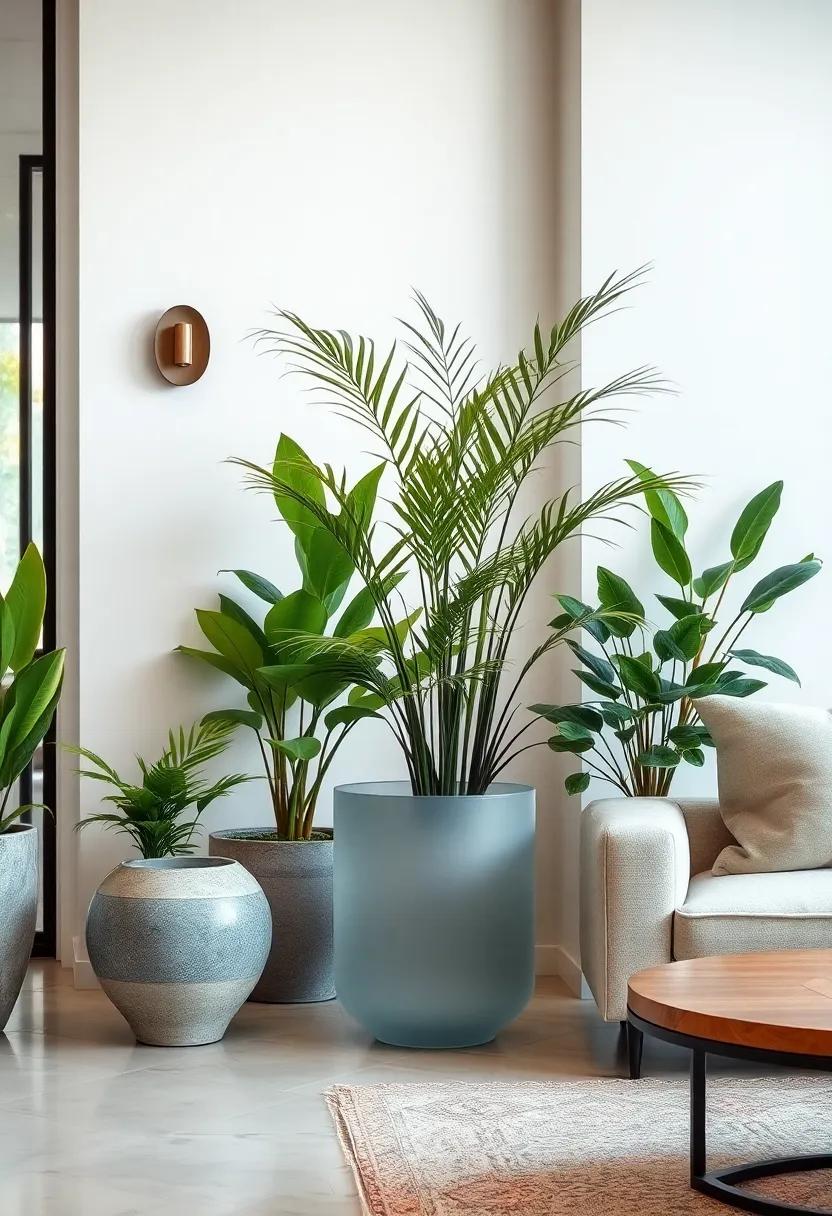Echo Frosted ‍Glass Planter - Its translucent frosted glass ⁤body offers a dreamy,⁣ ethereal backdrop, elevating the visibility ‌of your plants’ textures and colors