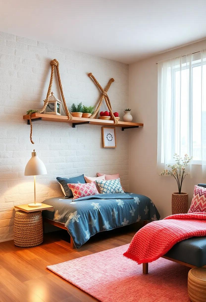 Nautical Rope Shelves: Install shelves wrapped in nautical ropes⁤ for ⁢both function ‌and maritime style