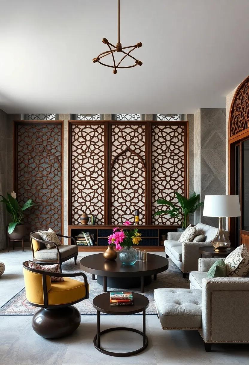 Mashrabiya Window Screens with Adjustable Panels ⁤for Customizable Light control and Ventilation