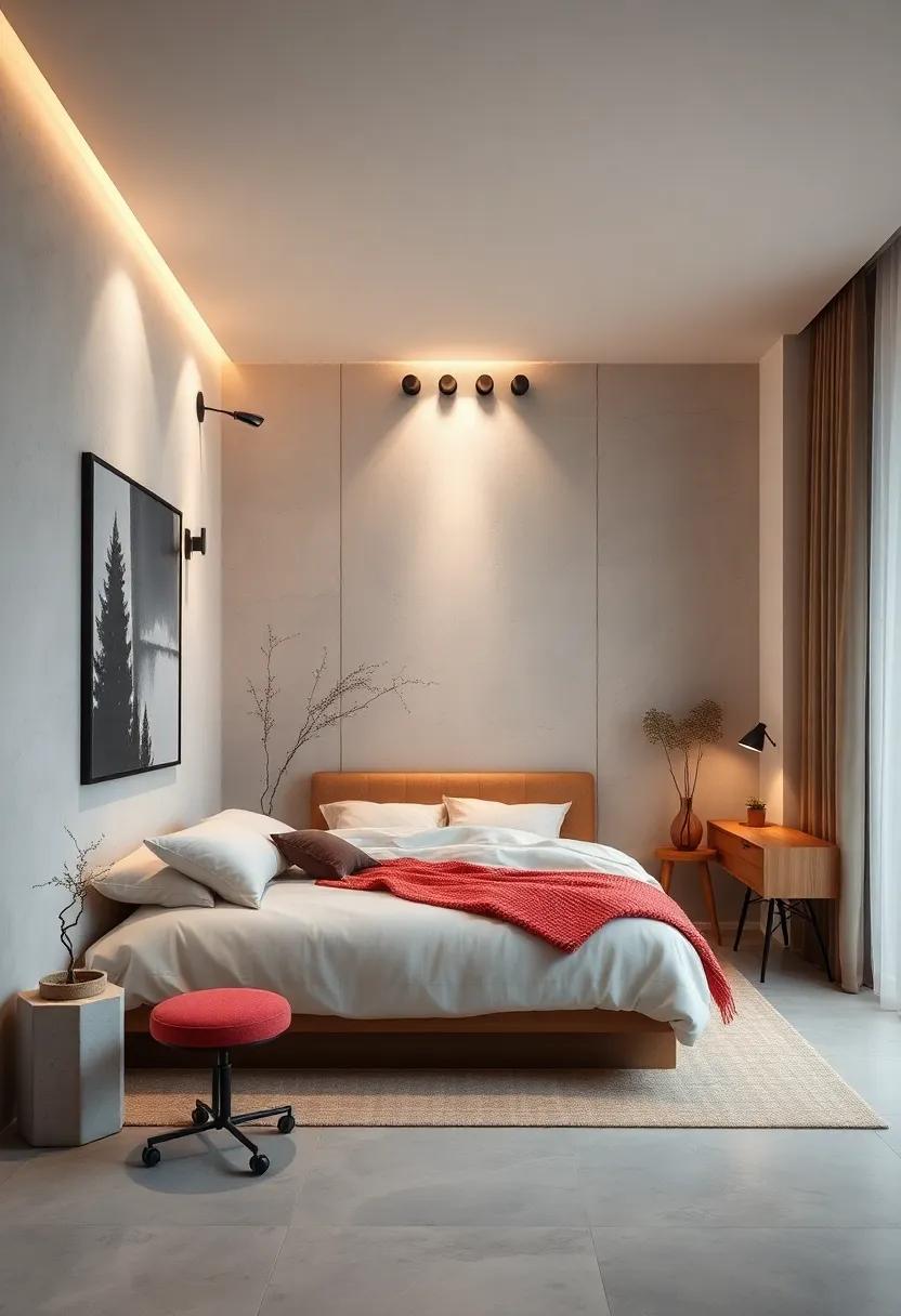 Use wall-mounted lighting fixtures‌ to save space and create ‌an ‌airy feel