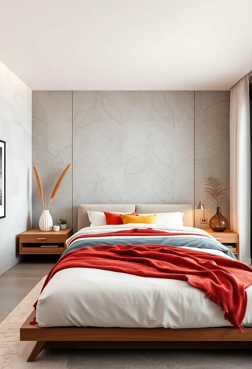 Hidden Storage: Platform bed⁤ with integrated drawers and ⁢minimal‌ visible‍ hardware maintains ⁣a sleek, uncluttered bedroom look