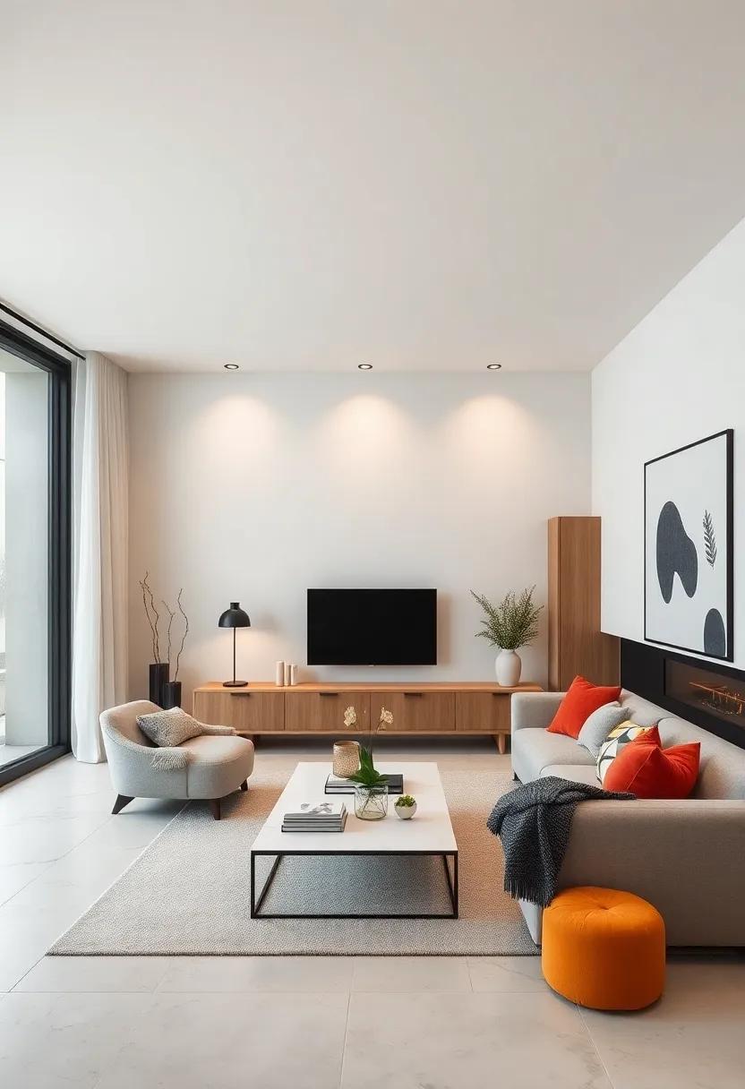 Opt ⁣for⁤ built-in storage⁤ solutions with concealed ⁣handles to reduce visual clutter