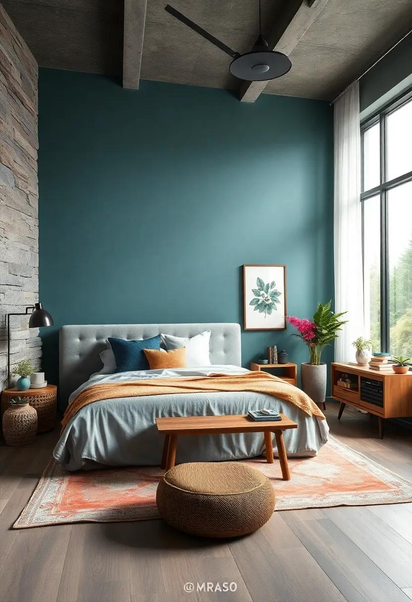 Muted Teal: Bring depth and character without‌ overpowering your space with a balanced‍ teal shade