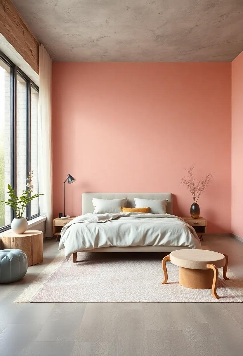 Pale Peachy Pink: Light and airy, this color enhances light and ⁢complements minimalistic décor