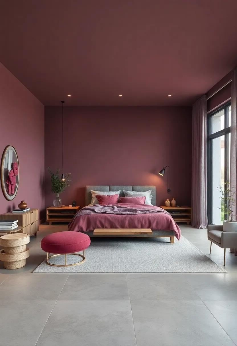 Smoky Mauve: Blend contemporary edge with softness ⁢through a muted mauve tone