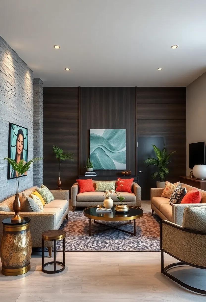 Incorporate Metallic Accents for Subtle Glamour