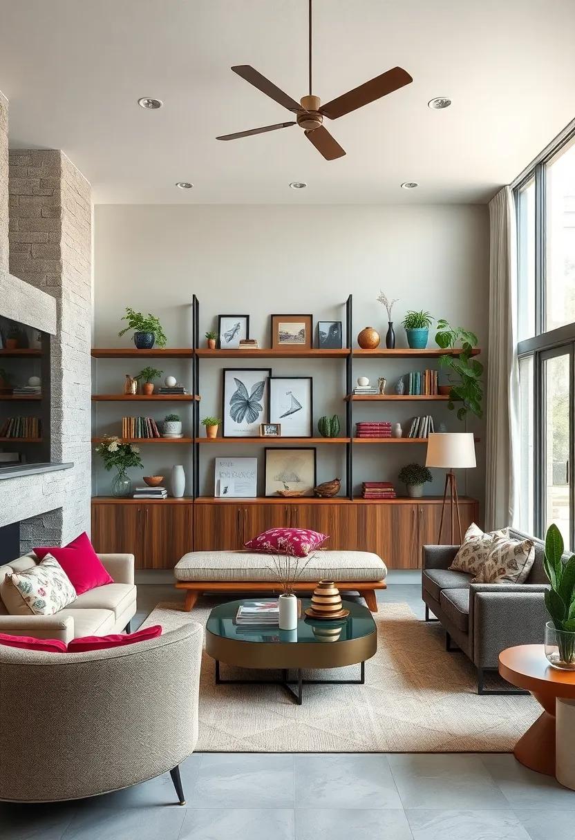 Opt⁤ for ⁢Open ‌Shelving to Display Eclectic ⁣Collections