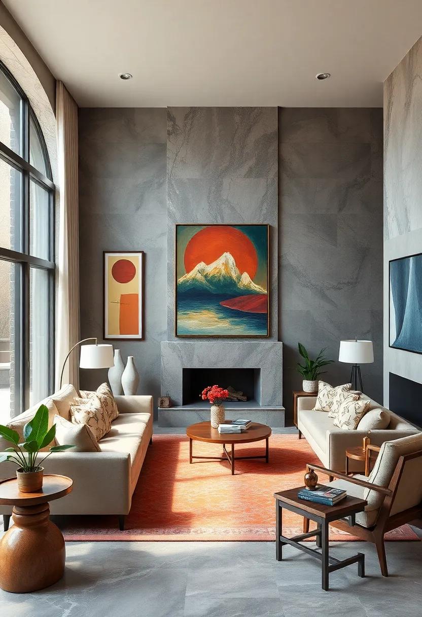 Showcase Curated Art⁣ Pieces to Reflect Personal style