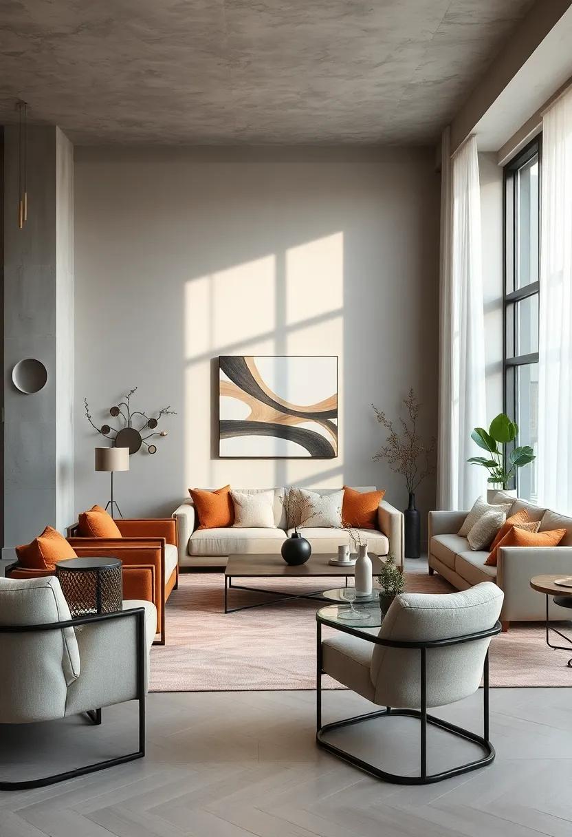 Mix ‍metal and‌ wood ⁢elements in your furniture pieces for a modern yet warm atmosphere