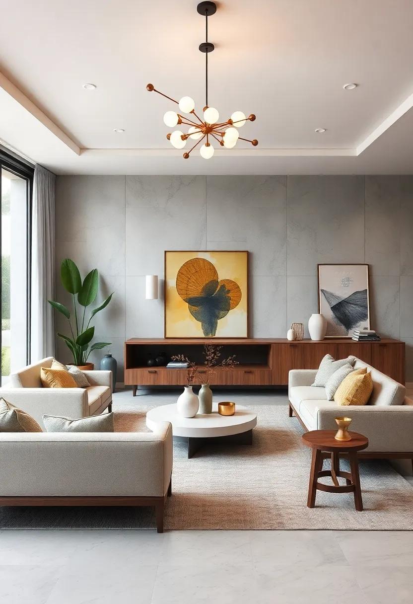 Select lighting fixtures with sculptural⁤ designs that double ‌as functional art pieces