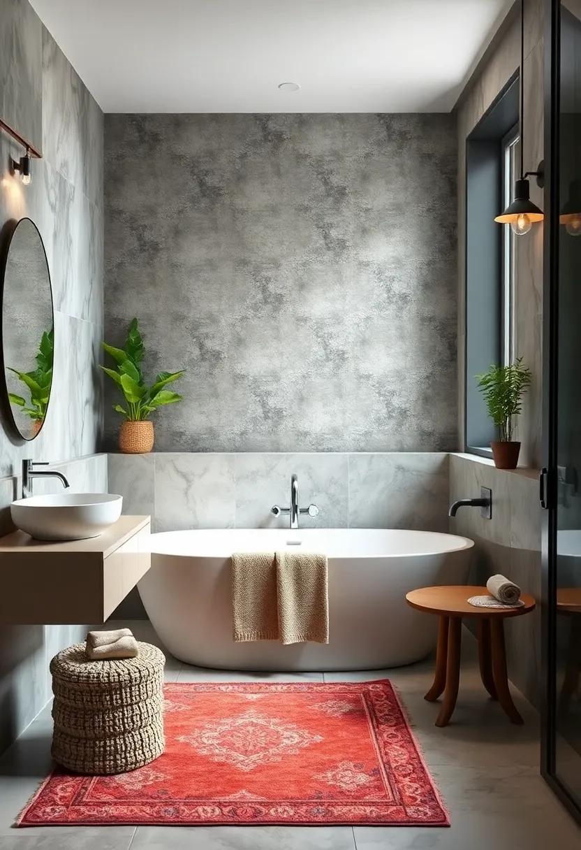 Minimalist Industrial Rugs to ‌Define the Space