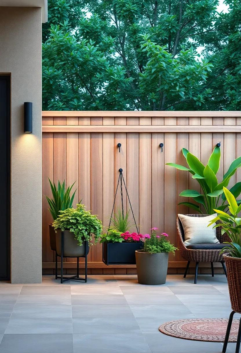 Adjustable Iron​ Fence Planters with Hooks for Seasonal Decoration