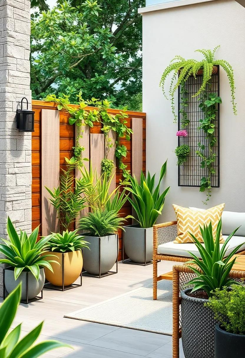 Vertical Metal Mesh Planters Perfect for Climbing vines and Succulents