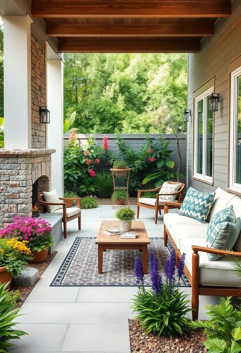 Plant clusters of native flowering shrubs ⁤to attract⁢ birds⁣ and add pops of color throughout the year