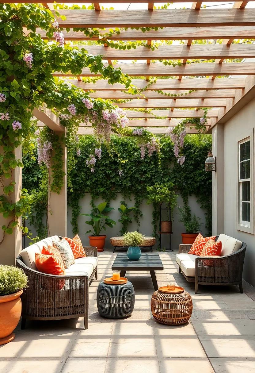 Mix ⁣vine varieties like wisteria and ivy for a dynamic, ⁤seasonal display that evolves throughout the year