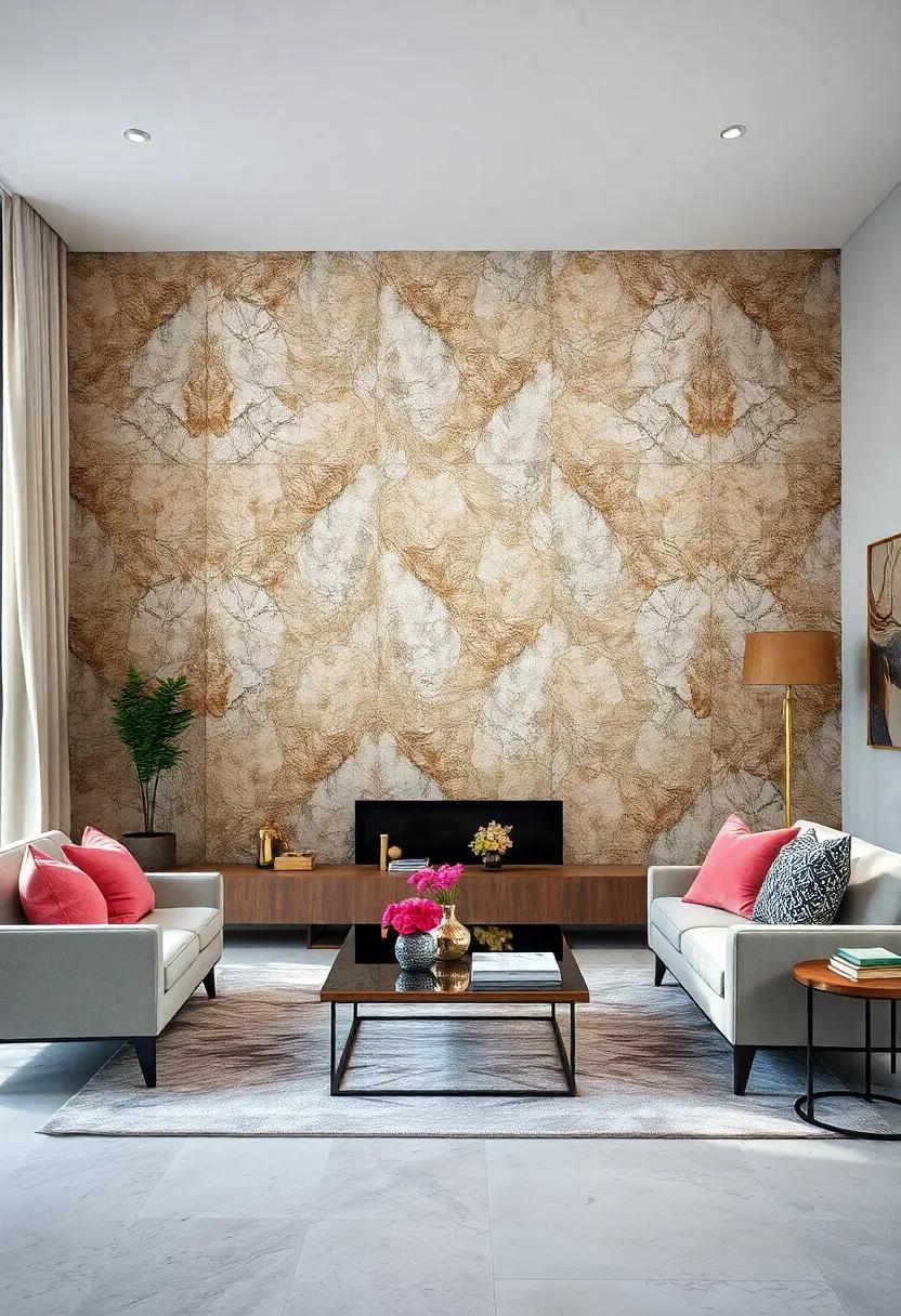 Botanical Silhouettes – Incorporate delicate, shadowy botanical prints for a fresh and airy feature wall