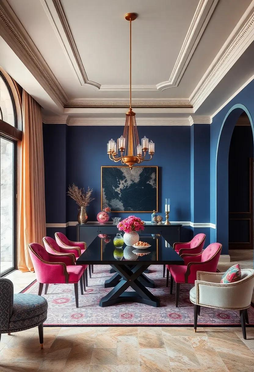 Opt for a curated color palette balancing bold regal tones with soft neutrals to maintain⁤ harmony