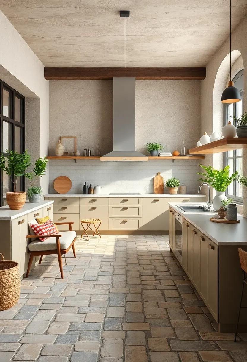 Cobblestone-Effect ‍Tiles ‌– Mimic an ​outdoor‍ rustic⁢ patio by installing ⁣cobblestone-effect ceramic⁣ tiles indoors