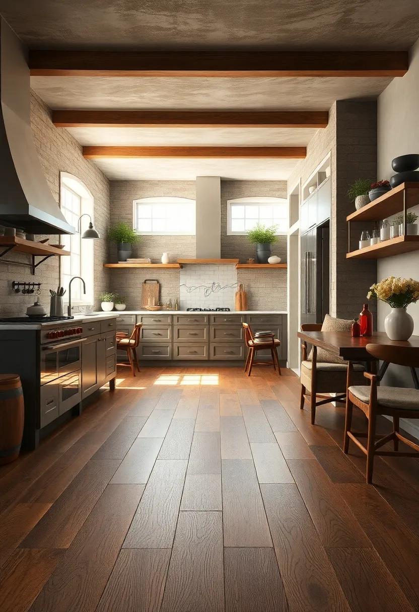 Hand-Scraped Hardwood ⁣– Achieve an authentic, weathered look with hand-scraped ‌textures⁣ that add ​depth and‍ history