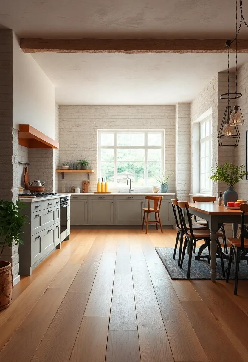 wide ⁣Pine ⁤Boards⁢ – ⁤Bring warmth ‍and ⁣a buttery softness underfoot with the timeless charm of wide pine ⁢floorboards