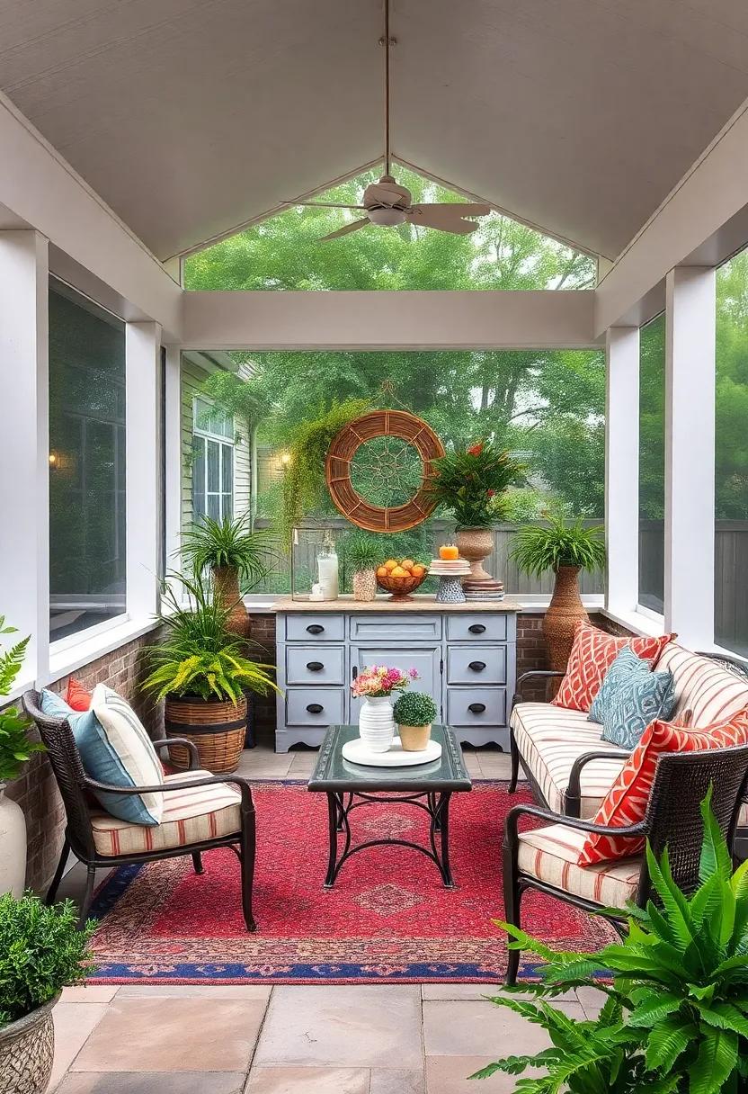 A repurposed vintage dresser transformed into a charming outdoor bar ‌or storage ​unit