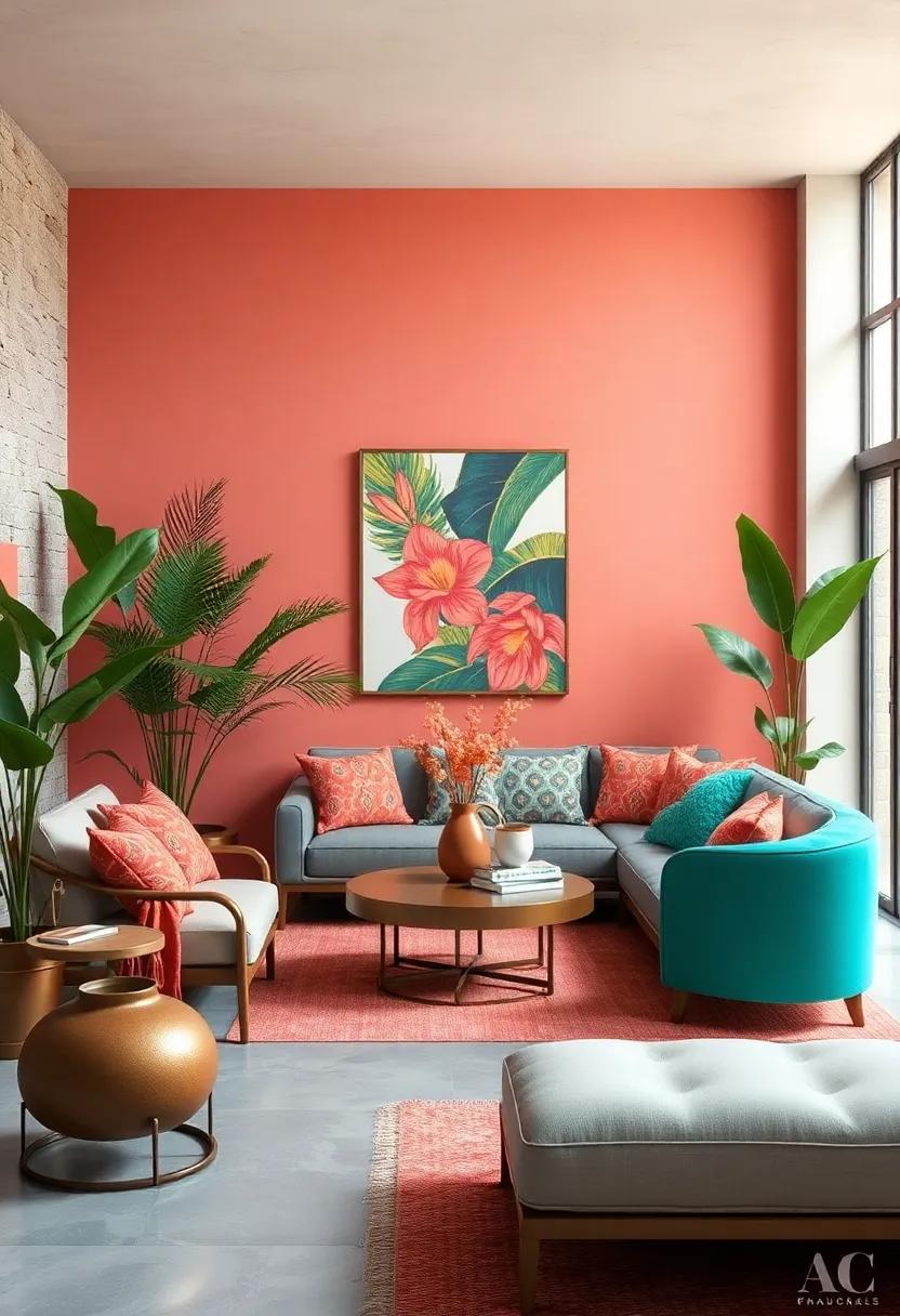 Tropical Paradise: Bright turquoise, sunny coral, and leafy ⁢green bring a playful, vacation-ready feel to‌ your seasonal style