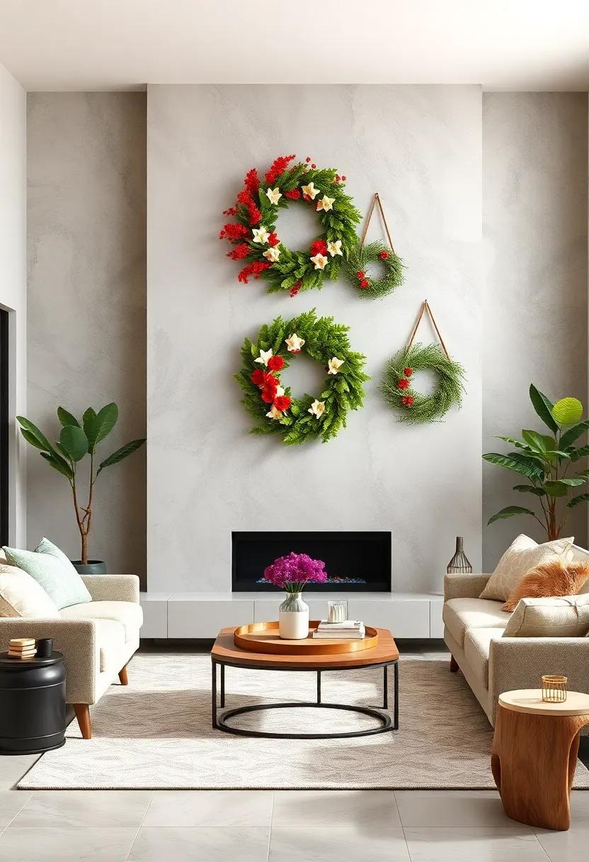 DIY seasonal‍ Wreaths as Functional ⁤Wall Art