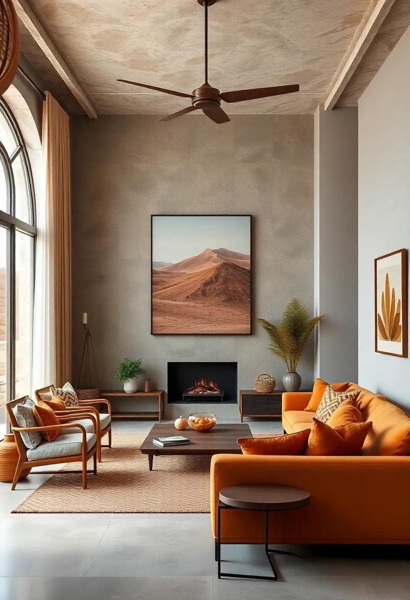 Earth-Toned Desert ​Scenes ‌for cozy Fall ‍Ambience
