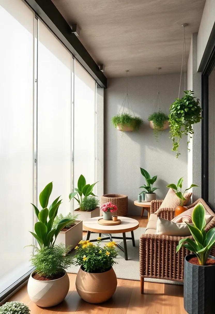 Balcony Privacy Screen Planters:​ Combine function ‍and greenery by installing planters ‌within⁤ privacy ⁢screens that shield ‍your balcony while boosting plant space