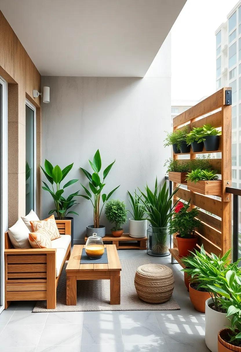 DIY ⁤Pallet ⁣Planters: Create ‌rustic, vertical planters​ from repurposed pallets to‍ bring character and⁢ greenery ⁢to your balcony walls