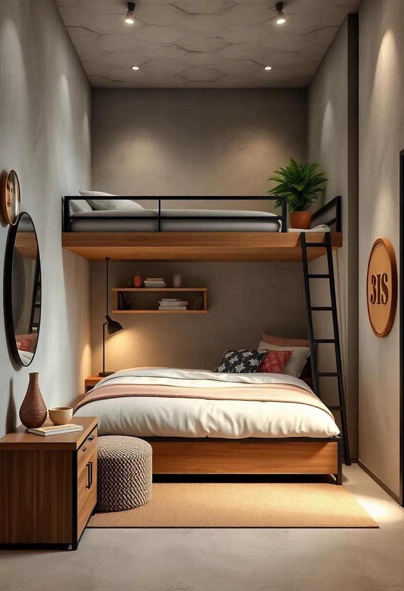 Customize a⁤ lofted bed with modular ⁢components ‍that can be rearranged as needs change