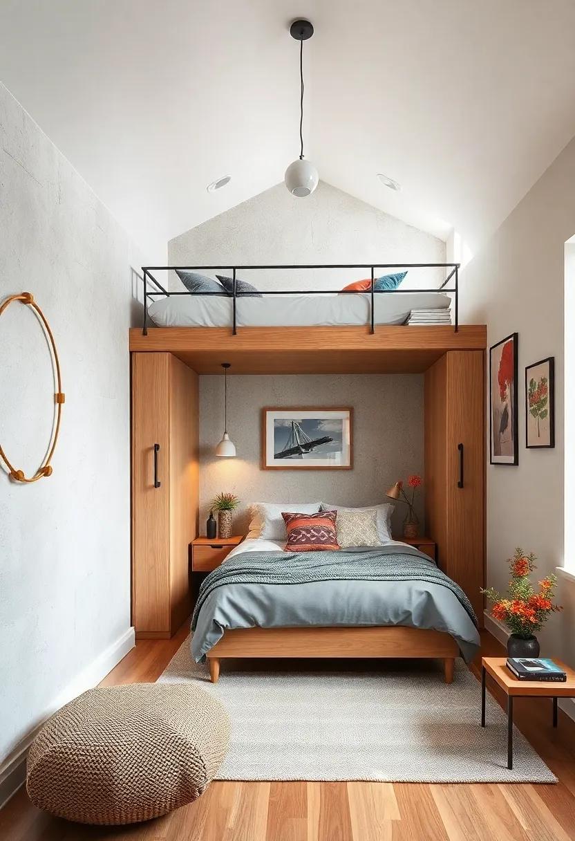 Incorporate sliding doors or panels under the lofted bed to ​conceal clutter ⁣and maintain a tidy look