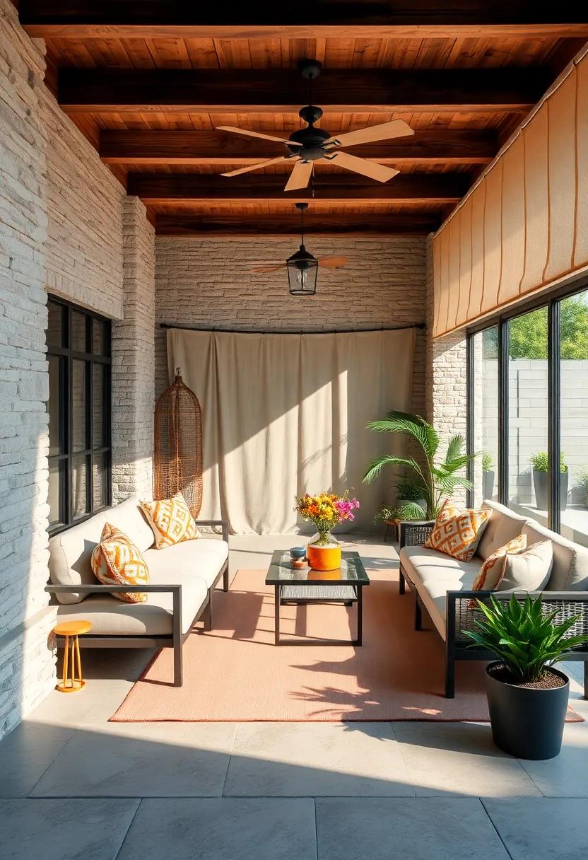 Use‌ UV-Resistant Tarps with Air Vents for Larger Furniture Coverage