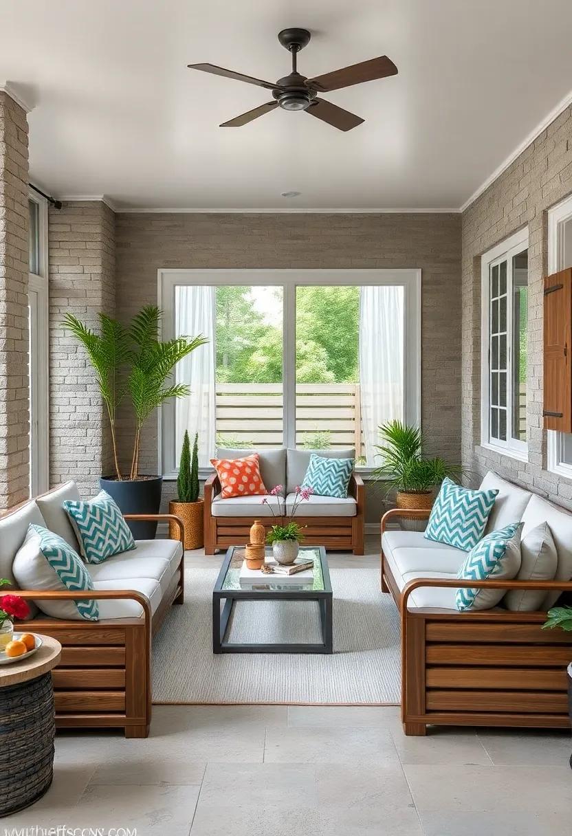 Repurpose ​plastic Deck Boxes to Shield Cushions and Pillows