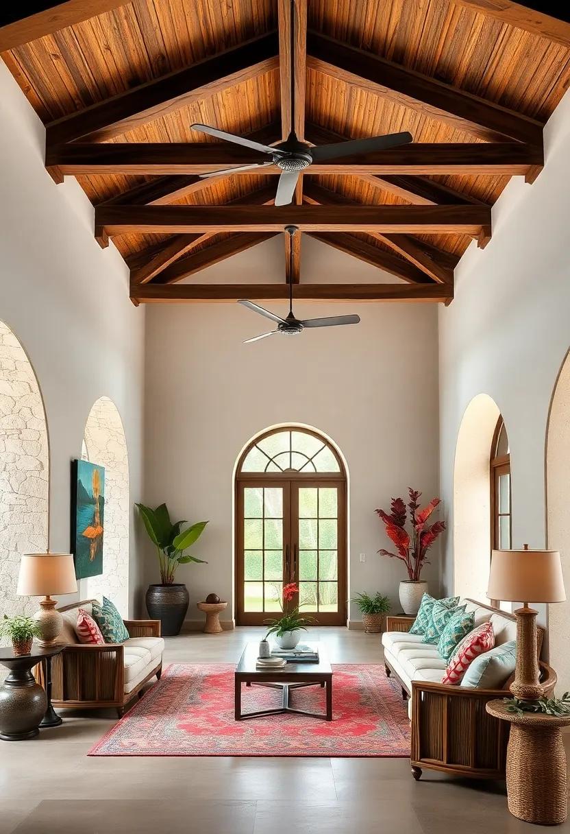 Decorative ‍Ceilings Featuring Exposed ‍Beams
